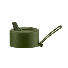 Load image into Gallery viewer, Frank Green Replacement Flip Straw Lid With Strap - Khaki - ZOES Kitchen