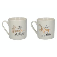 Load image into Gallery viewer, Mikasa x V&A Alice in Wonderland Set of 2 Mugs His & Hers 350ml - Gift Boxed