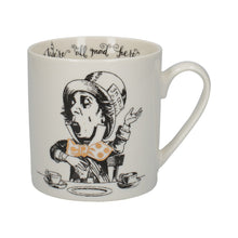 Load image into Gallery viewer, Mikasa x V&A Alice in Wonderland Can Mug Mad Hatter 350ml - Gift Boxed