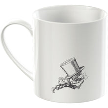 Load image into Gallery viewer, Mikasa x V&A Alice in Wonderland Can Mug Mad Hatter 350ml - Gift Boxed