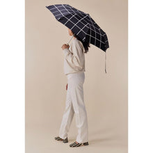 Load image into Gallery viewer, Duck Umbrella Compact - Black Grid