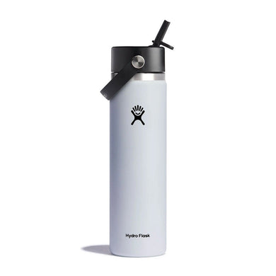 Hydro Flask Hydration Bottle Wide Mouth 24oz/710ml - White - ZOES Kitchen