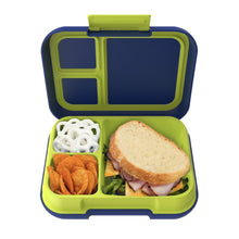 Load image into Gallery viewer, Bentgo Pop Lunch Box Navy Blue/Chartreuse - ZOES Kitchen