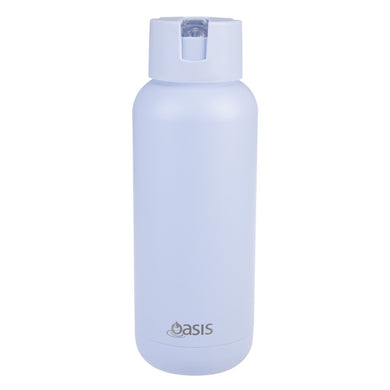 Oasis S/S Ceramic Moda Triple Wall Insulated Drink Bottle 1L - Periwinkle - ZOES Kitchen
