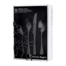 Load image into Gallery viewer, Stanley Rogers Bolero 16pc Cutlery Set Onyx - ZOES Kitchen