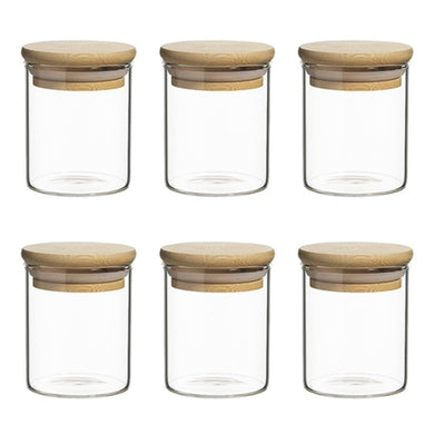 Ecology Pantry Round Spice Jar Set Of 6 - ZOES Kitchen