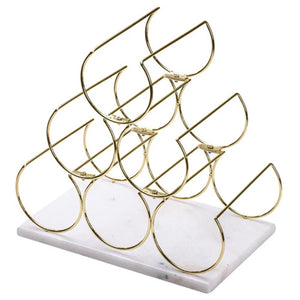 Tempa Emerson White Large Wine Rack - ZOES Kitchen