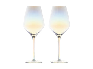 Maxwell & Williams Glamour Wine Glass 520ML Set of 2 Iridescent Gift Boxed - ZOES Kitchen