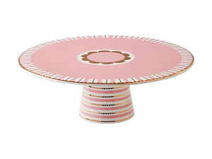 Maxwell & Williams Teas & C's Regency Footed Cake Stand 28cm Pink Gift Boxed - ZOES Kitchen