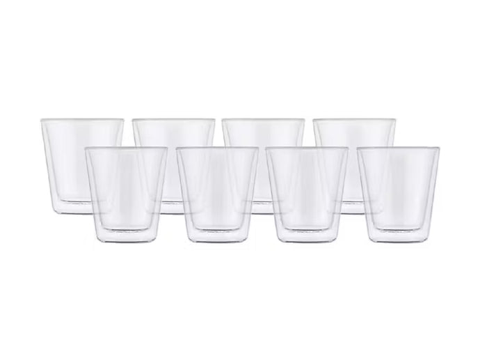 Maxwell & Williams Blend Double Wall Conical Cup 200ML Set of 8 Gift Boxed - ZOES Kitchen