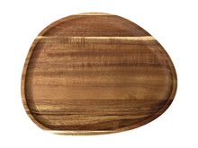 Load image into Gallery viewer, Maxwell & Williams Forme Acacia Wood Organic Platter 30x24cm Natural