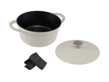 Load image into Gallery viewer, Maxwell & Williams Cast Lite Non-Stick Casserole - 24cm/4.2L Ecru Gift Boxed