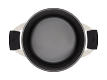 Load image into Gallery viewer, Maxwell & Williams Cast Lite Non-Stick Casserole - 24cm/4.2L Ecru Gift Boxed