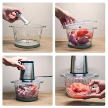 Load image into Gallery viewer, Healthy Choice Stainless Steel Chopper With Glass Bowl - 2kg/300W