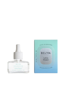Ecoya Plug-In Diffuser Fragrance Flask - Lotus Flower