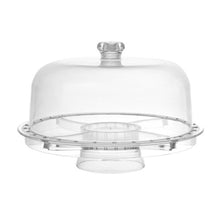 Load image into Gallery viewer, Lemon &amp; Lime Crystal Multi Function Cake Stand 32x18x31cm - ZOES Kitchen