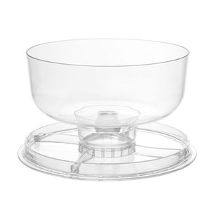 Lemon & Lime Crystal Multi Function Cake Stand 32x18x31cm - ZOES Kitchen