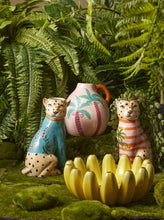 Load image into Gallery viewer, Emporium Pierson Palmer Pink Coconut Palm Vase Multi-Coloured 18x15x15cm