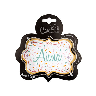 Coo Kie Cookie Cutter - Name Plaque