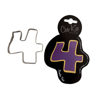 Coo Kie Cookie Cutter - Number 4