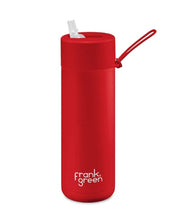 Load image into Gallery viewer, Frank Green Ceramic 20oz Straw Bottle - Atomic Red