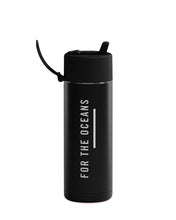 Load image into Gallery viewer, Frank Green Ceramic 20oz Straw Bottle - Limited Edition Parley Midnight