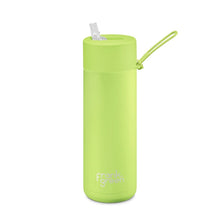 Load image into Gallery viewer, Frank Green Ceramic 20oz Straw Bottle - Pistachio Green - ZOES Kitchen