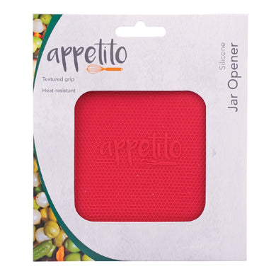 Red Silicone Jar Opener Mat by Appetito