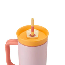 Load image into Gallery viewer, Owala Tumbler Stainless Steel Insulated 1.185l/40oz - Candy Store (Yellow/Pink) - ZOES Kitchen & Living