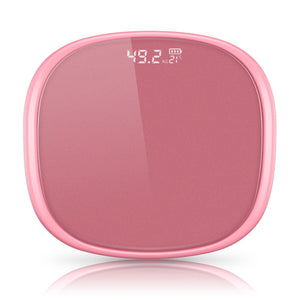 SOGA 180kg Digital LCD Fitness Electronic Bathroom Body Weighing Scale Old Rose - ZOES Kitchen