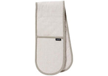 Load image into Gallery viewer, Ladelle Eco Recycled Natural Double Oven Mitt - ZOES Kitchen