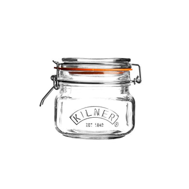 Kilner Square Clip Top Jar 500ml - ZOES Kitchen
