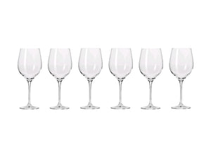 Krosno Harmony Wine Glass 450ml 6pc Gift Boxed - ZOES Kitchen