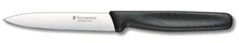 Load image into Gallery viewer, Victorinox Paring Knife 10cm Straight Edge - Pointed Tip Black - ZOES Kitchen