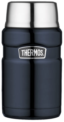 Thermos King S/S Food Jar 710ml Mid Blue - ZOES Kitchen
