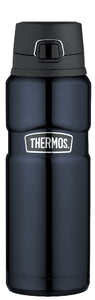 Thermos King S/S Vacuum Flask Flip Lid 710ml Mid Blue - ZOES Kitchen
