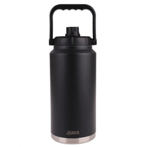Oasis Insulated Double Wall Jug W/Carry Handle 3.8L- Black - ZOES Kitchen