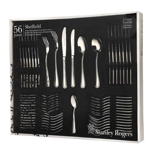 Stanley Rogers Sheffield 56 Pce Cutlery Set (C) - ZOES Kitchen