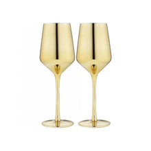 Load image into Gallery viewer, Ladelle Aurora Gold 2pk - Wine Glass - ZOES Kitchen