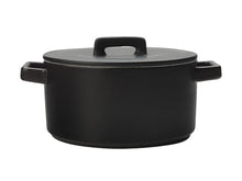 Load image into Gallery viewer, Maxwell &amp; Williams Epicurious Round Casserole 2.6l Black Gift Boxed - ZOES Kitchen