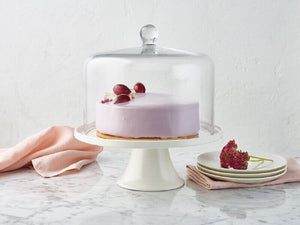 Maxwell & Williams Diamante Straight Sided Cake Dome 19x15cm gb - ZOES Kitchen