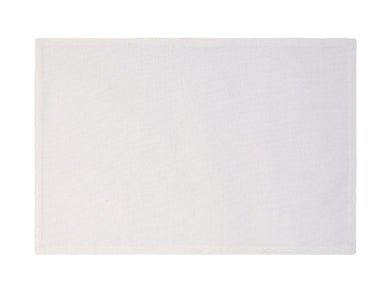 Maxwell & Williams Cotton Classics Cotton Placemat 45x30cm Snow - ZOES Kitchen