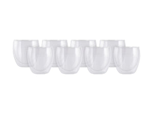 Maxwell & Williams Blend Double Wall Cup 250ML Set of 8 GB - ZOES Kitchen