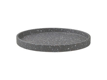 Load image into Gallery viewer, Maxwell &amp; Williams Livvi Terrazzo Round Serving Tray 36cm Charcoal GB - ZOES Kitchen