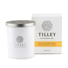 Load image into Gallery viewer, Tilley Classic White - Soy Candle 240g - Tahitian Frangipani - ZOES Kitchen