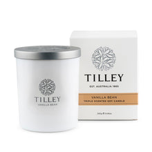 Load image into Gallery viewer, Tilley Classic White - Soy Candle 240g - Vanilla Bean - ZOES Kitchen