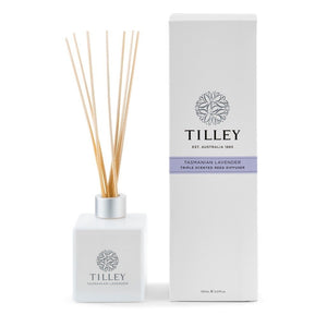 Tilley Classic White - Reed Diffuser 150 Ml - Tasmanian Lavender - ZOES Kitchen