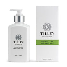 Load image into Gallery viewer, Tilley Classic White - Body Wash 400ml - Lime & Coconut - ZOES Kitchen