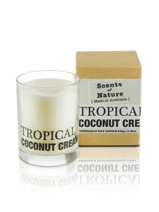 Tilley Scents Of Nature - Soy Candle 240g - Coconut Cream - ZOES Kitchen