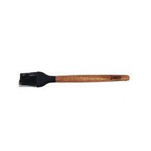Load image into Gallery viewer, Bialetti Utensils - Acacia Handle with Black Silicone - Pastry Brush - ZOES Kitchen